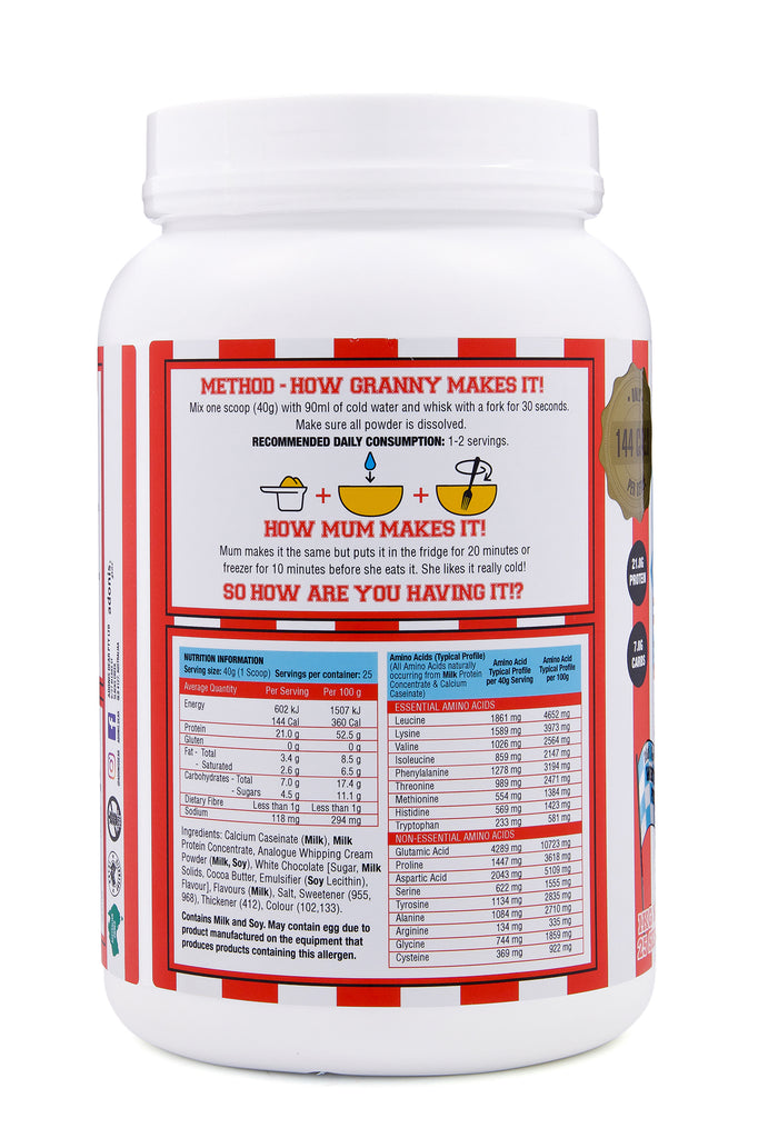 Adonis Protein Cookie Dough - Irresistible Taste, Guilt-Free Goodness, High Protein (1kg)