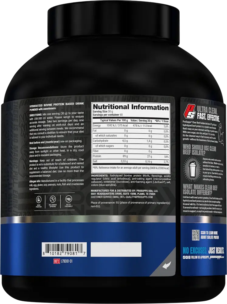 ProSupps Beef Isolate - 1814 g ProSupps