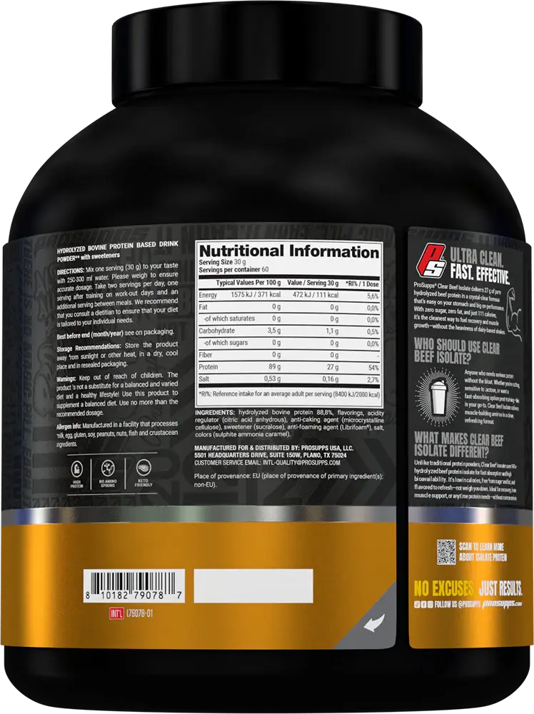 ProSupps Beef Isolate - 1814 g ProSupps