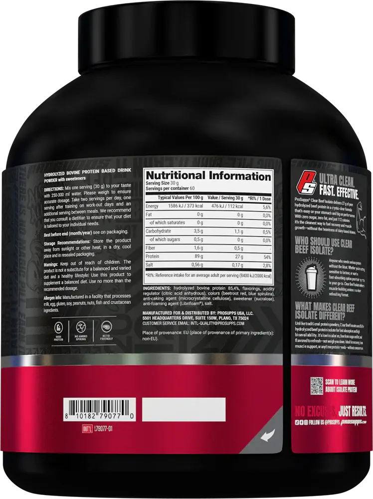 ProSupps Beef Isolate - 1814 g ProSupps