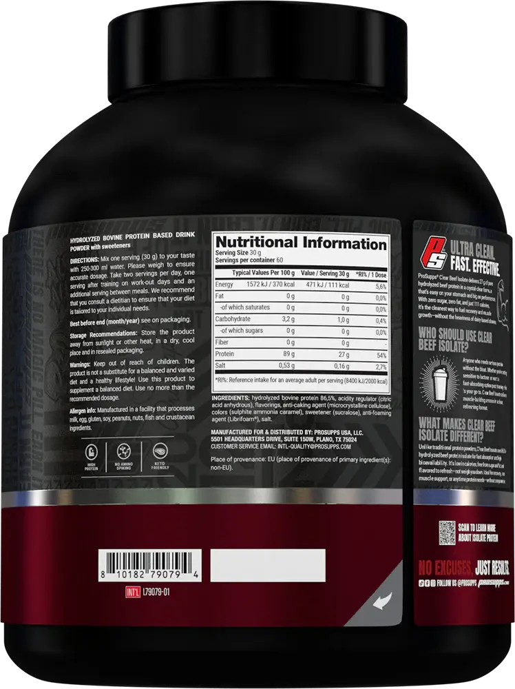 ProSupps Beef Isolate - 1814 g ProSupps