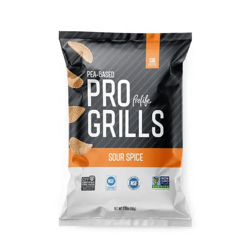 Prolife Pro Grills – High‑Protein Pea‑Based Snack 50g Puzzle Supps