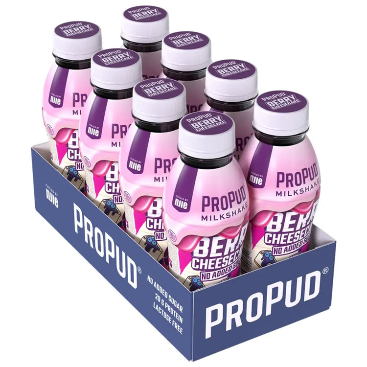 Propud Protein Milkshake 8x330ml: Creamy Chocolate Flavor | High-Protein Shake | UAE Fitness Fuel Propud