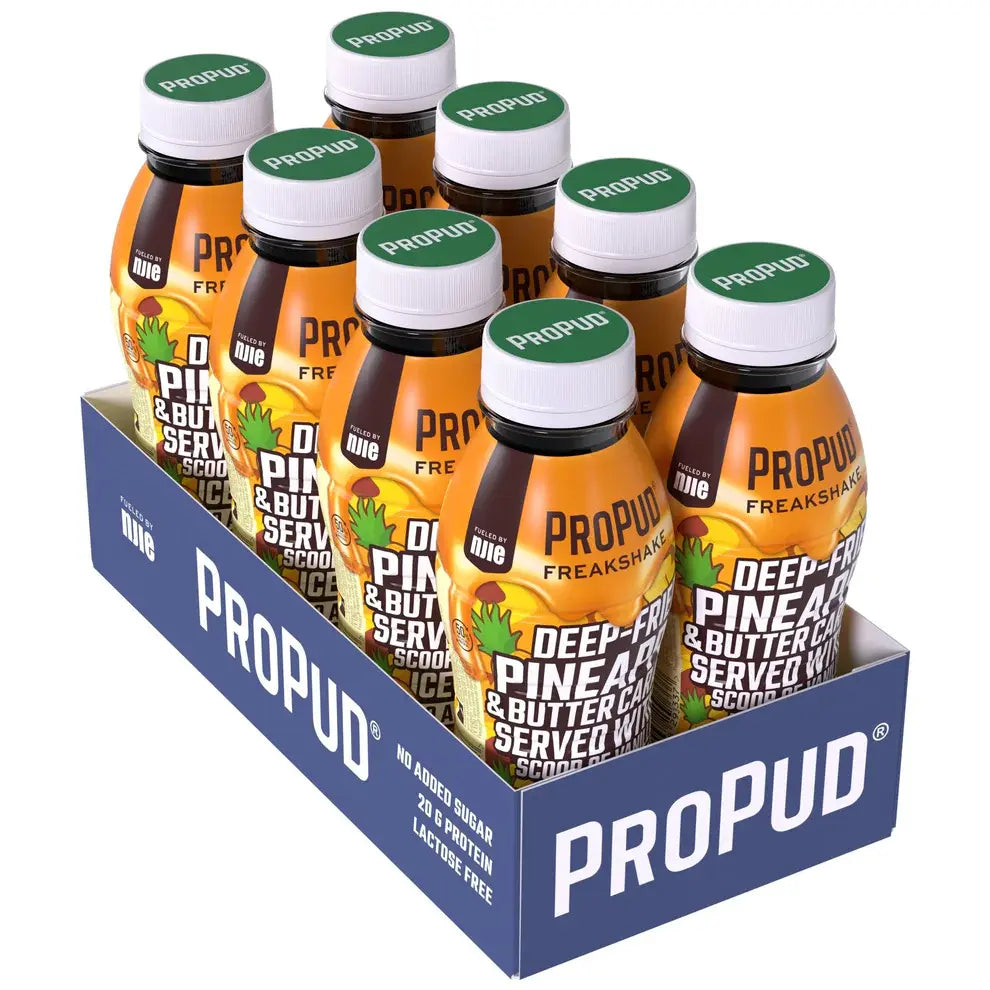 Propud Protein Milkshake 8x330ml: Creamy Chocolate Flavor | High-Protein Shake | UAE Fitness Fuel Propud