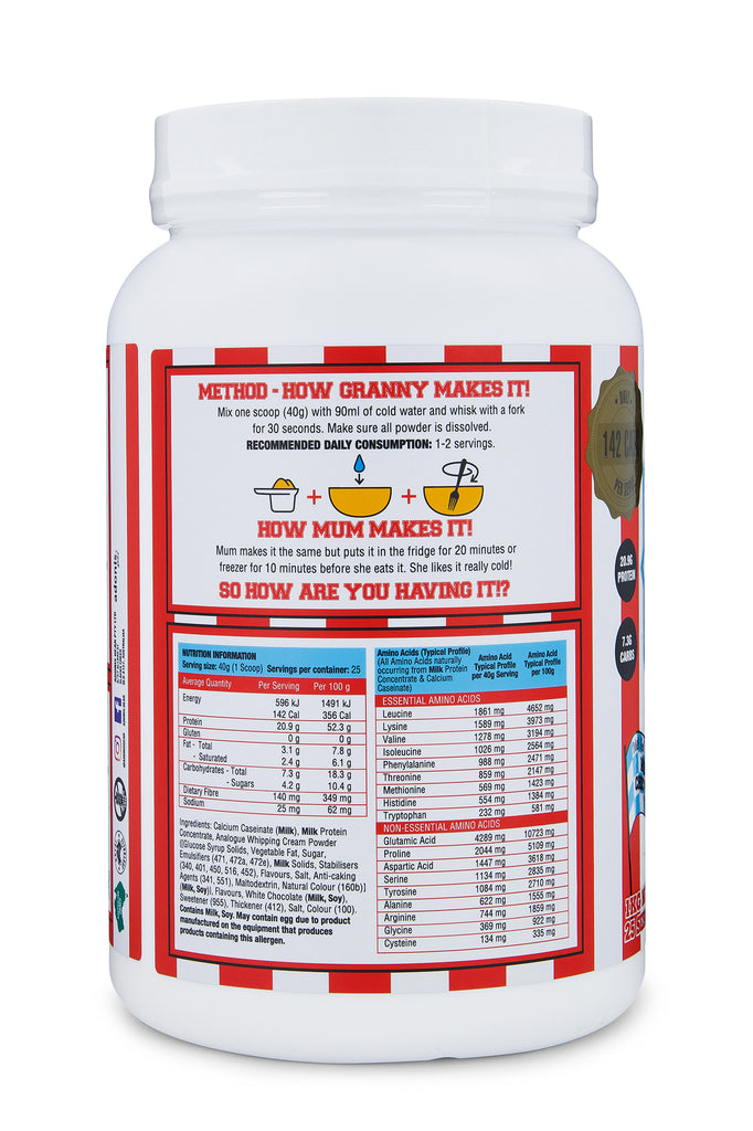 Adonis Protein Cookie Dough - Irresistible Taste, Guilt-Free Goodness, High Protein (1kg)