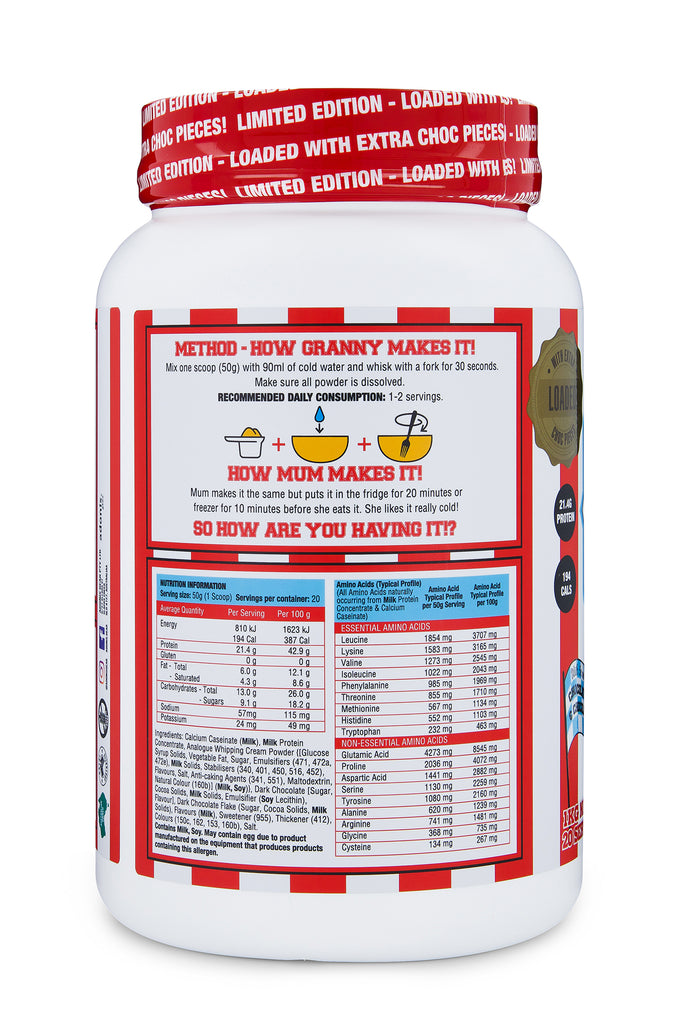 Adonis Protein Cookie Dough - Irresistible Taste, Guilt-Free Goodness, High Protein (1kg)