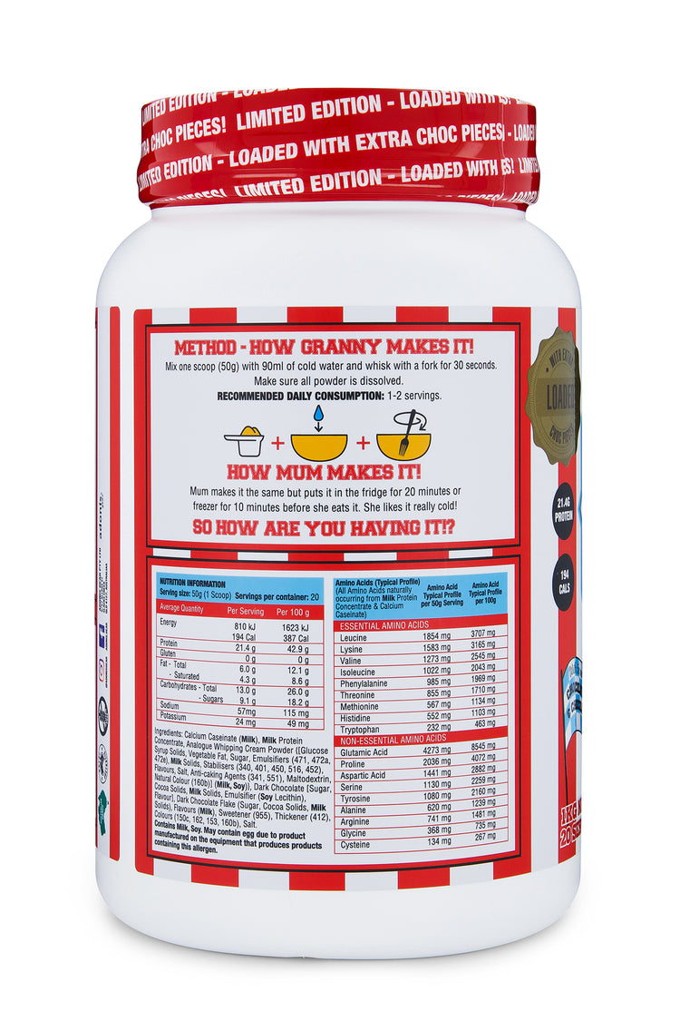 Adonis Protein Cookie Dough - Irresistible Taste, Guilt-Free Goodness, High Protein (1kg)