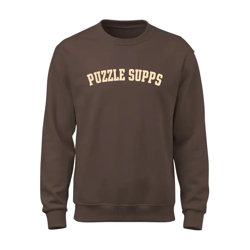 Puzzle Supps Sweatshirt – Premium Fleece Unisex Sweater Puzzle Supps