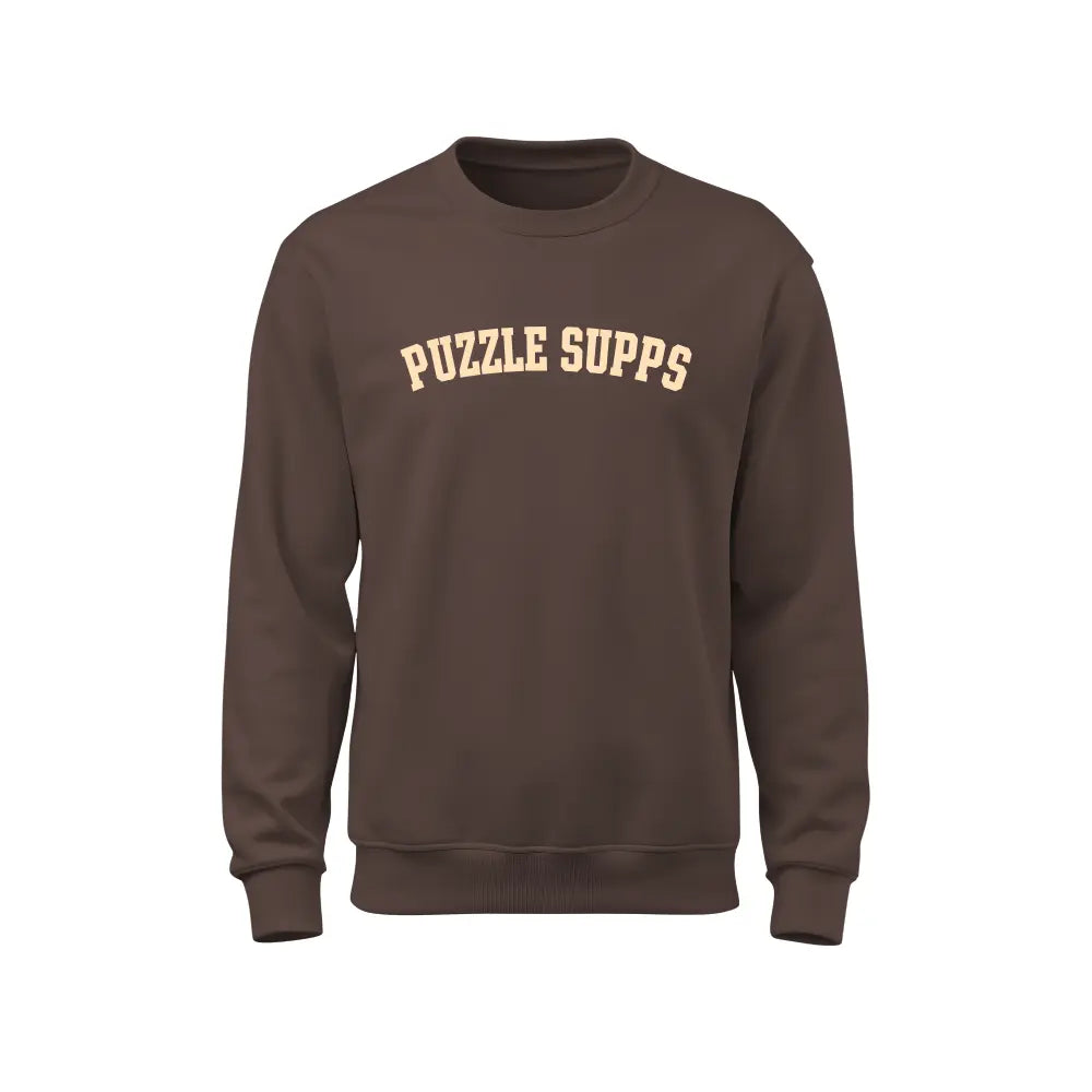 Puzzle Supps Sweatshirt – Premium Fleece Unisex Sweater Puzzle Supps