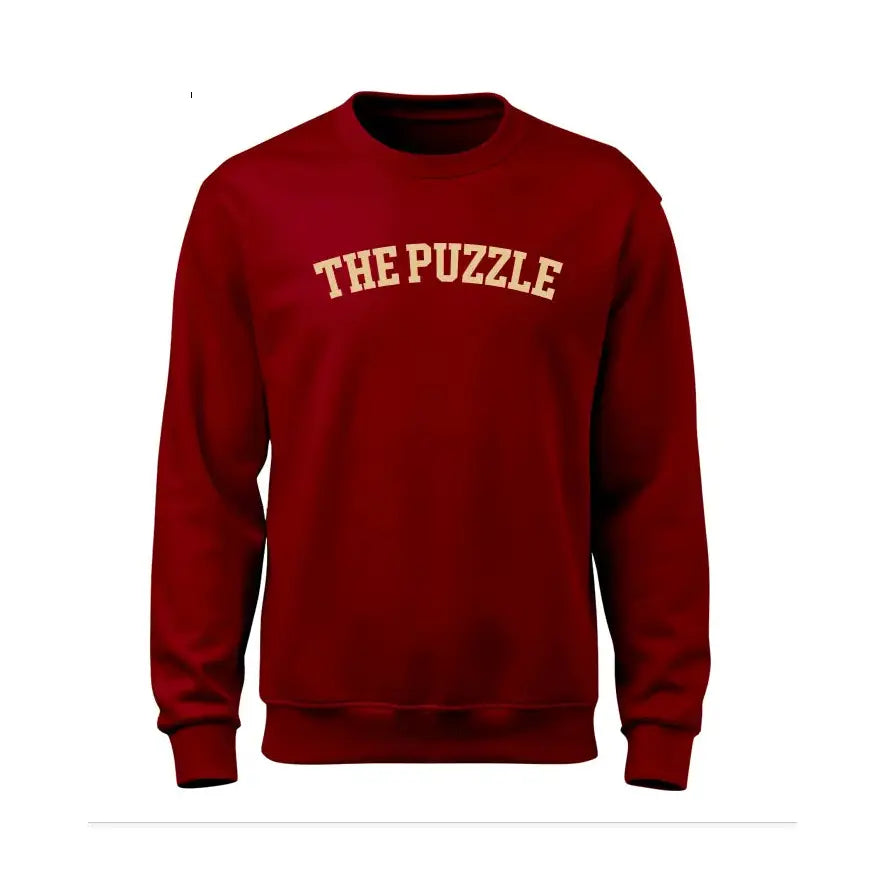 Puzzle Supps Sweatshirt – Premium Fleece Unisex Sweater Puzzle Supps