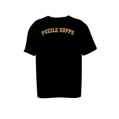 Puzzle Supps Trainee T-Shirt – Lightweight Viscose Blend – Japanese Back Print – Athletic Fit – Unisex Gym & Lifestyle Wear Puzzle Supps