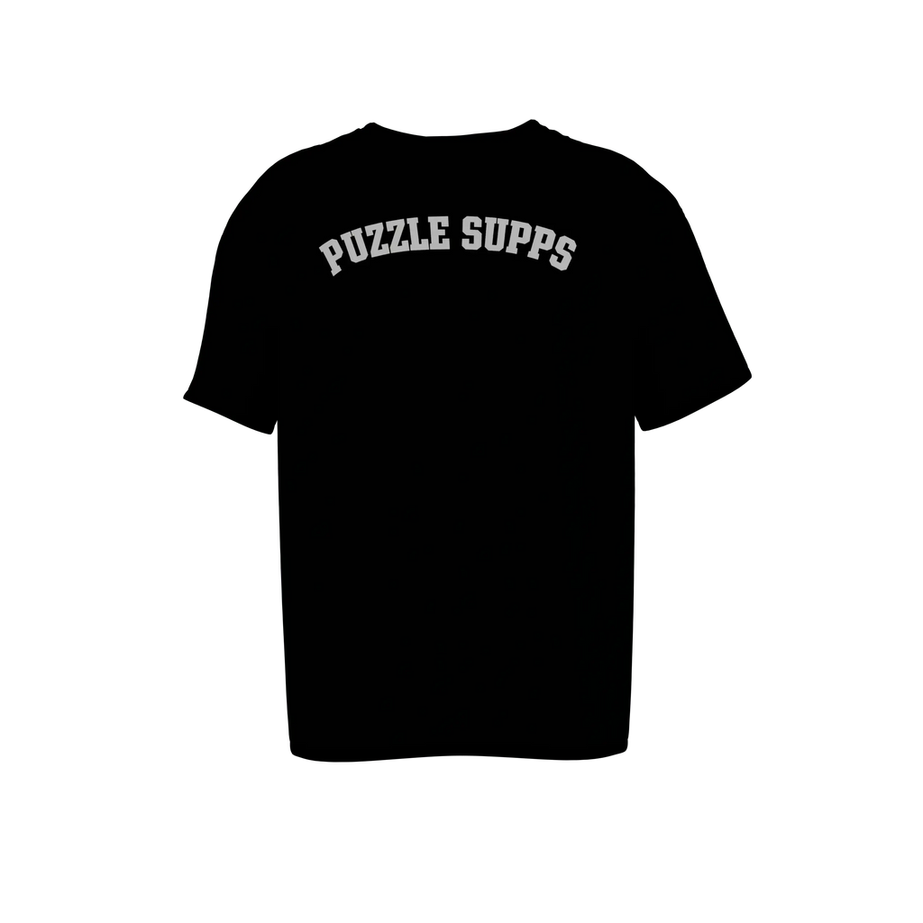 Puzzle Supps Trainee T-Shirt – Lightweight Viscose Blend – Japanese Back Print – Athletic Fit – Unisex Gym & Lifestyle Wear Puzzle Supps