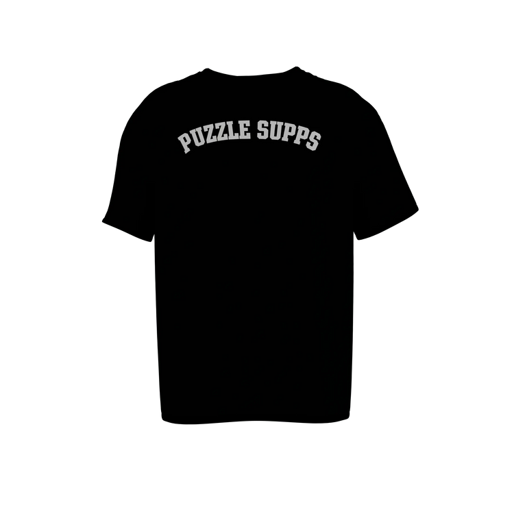 Puzzle Supps Trainee T-Shirt – Lightweight Viscose Blend – Japanese Back Print – Athletic Fit – Unisex Gym & Lifestyle Wear Puzzle Supps