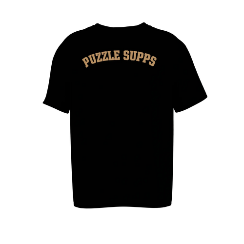 Puzzle Supps Trainee T-Shirt – Lightweight Viscose Blend – Japanese Back Print – Athletic Fit – Unisex Gym & Lifestyle Wear Puzzle Supps