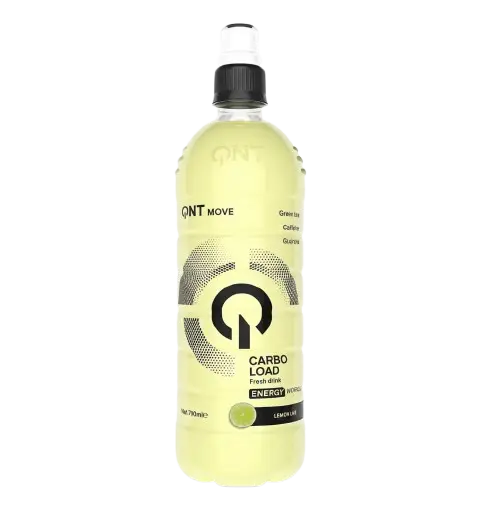 QNT Carbo Load With Juice Lemon-Lime bottles 12x700ml QNT Move
