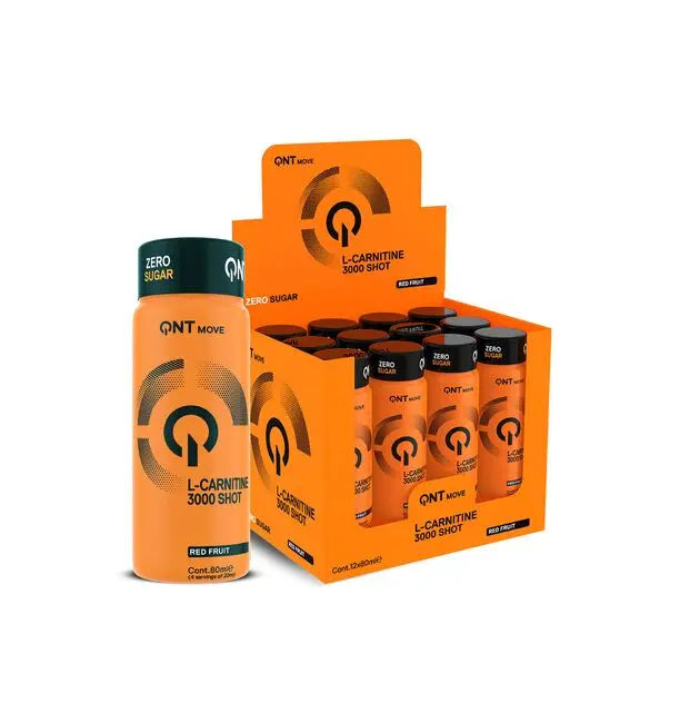QNT L-Carnitine Liquid 3000 Red Fruits 80ml Puzzle Supps