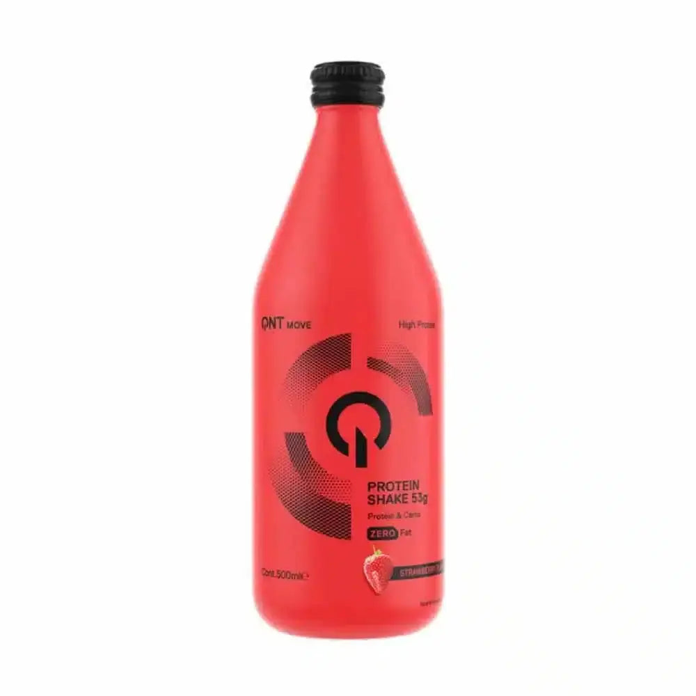 QNT Move protein milk shakes Boost Muscle Growth & Recovery | zero fat |12x500ml QNT Move