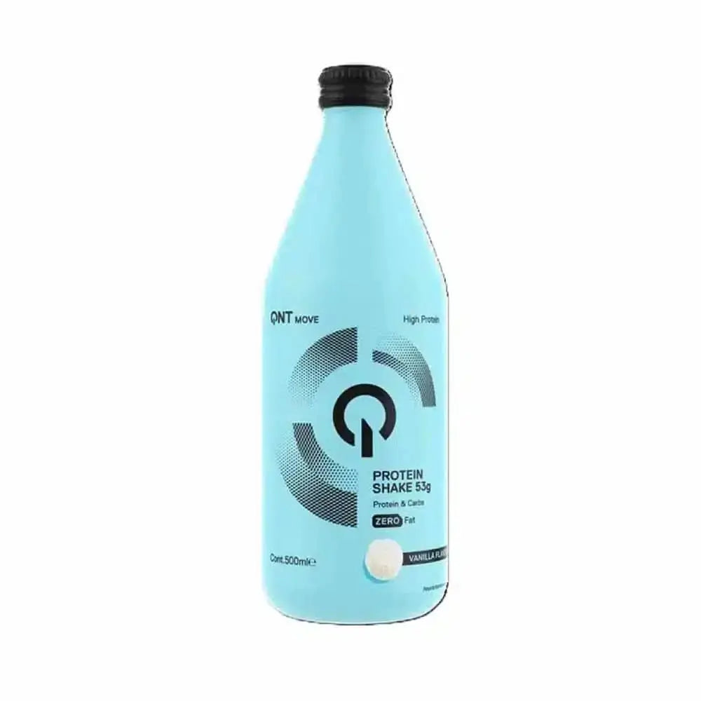 QNT Move protein milk shakes Boost Muscle Growth & Recovery | zero fat |12x500ml QNT Move