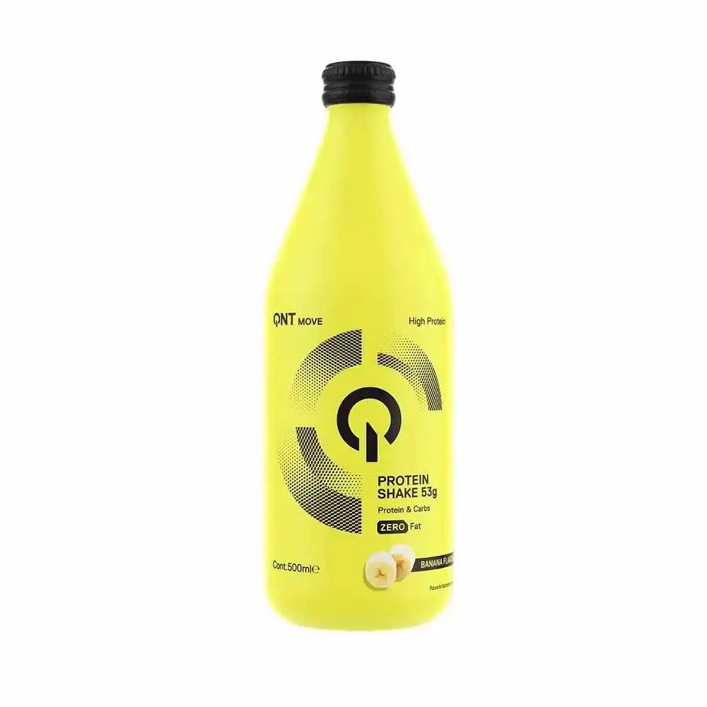 QNT Move protein milk shakes Boost Muscle Growth & Recovery | zero fat |12x500ml QNT Move