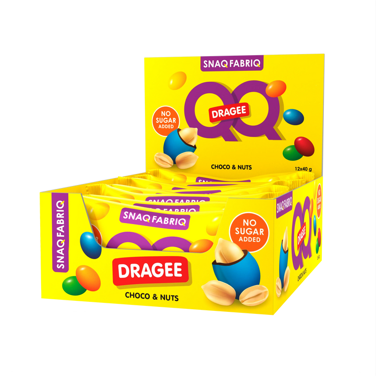 Snaq Fabric Dragee Choco& Nuts 12x40g Puzzle Supps