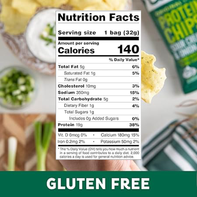 Quest Ranch Tortilla Style Protein Chips: for Anytime Snacking- (8x32g) 256g