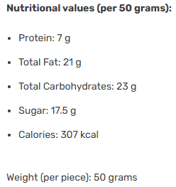 ريدل أكواب رقائق زبدة الفول السوداني | 15 × 50 جرام ديلايت