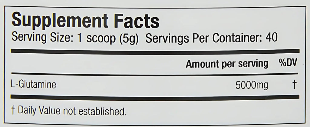 STARLABS GLUTAMINE Starlabs Nutrition