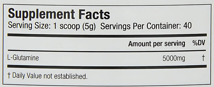 STARLABS GLUTAMINE Starlabs Nutrition
