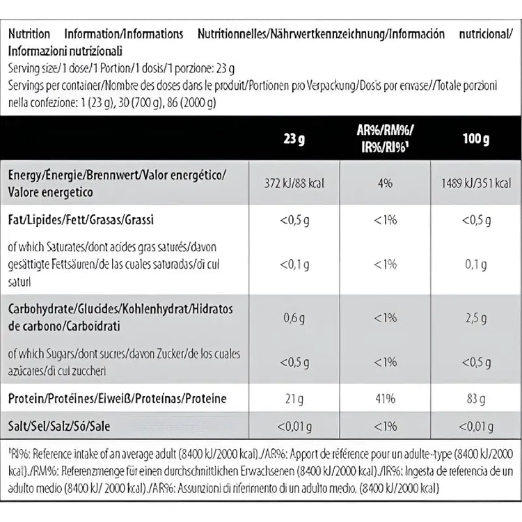 Scitec Nutrition 100% Whey Isolate 2000G Scitec Nutrition