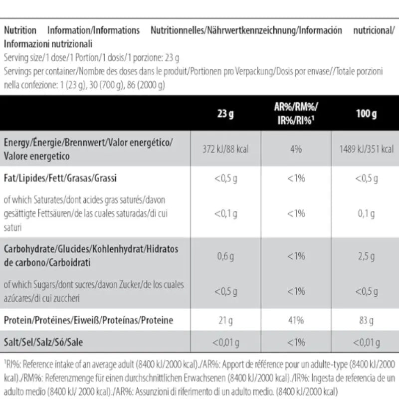 Scitec Nutrition 100% Whey Isolate 700G Scitec Nutrition