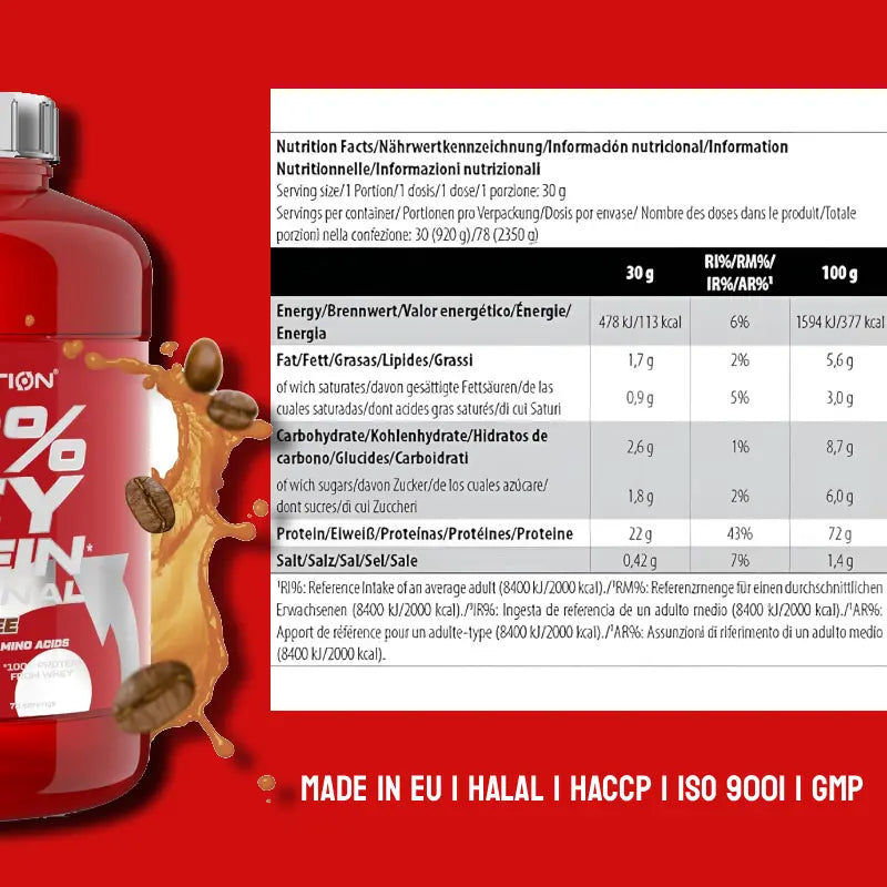 Scitec Nutrition 100% Whey Protein Professional 2350g Scitec Nutrition