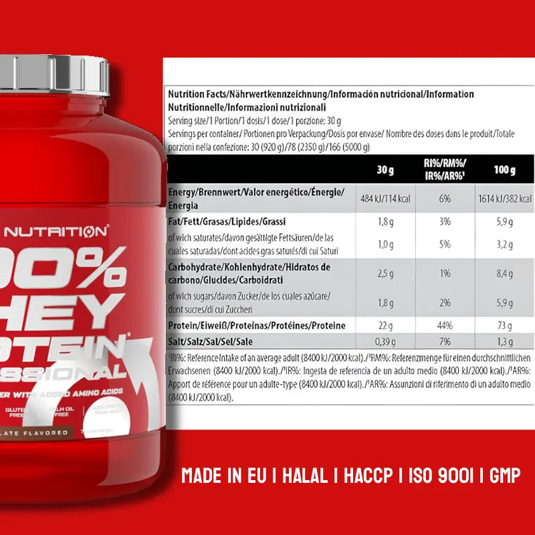 Scitec Nutrition 100% Whey Protein Professional 2350g Scitec Nutrition