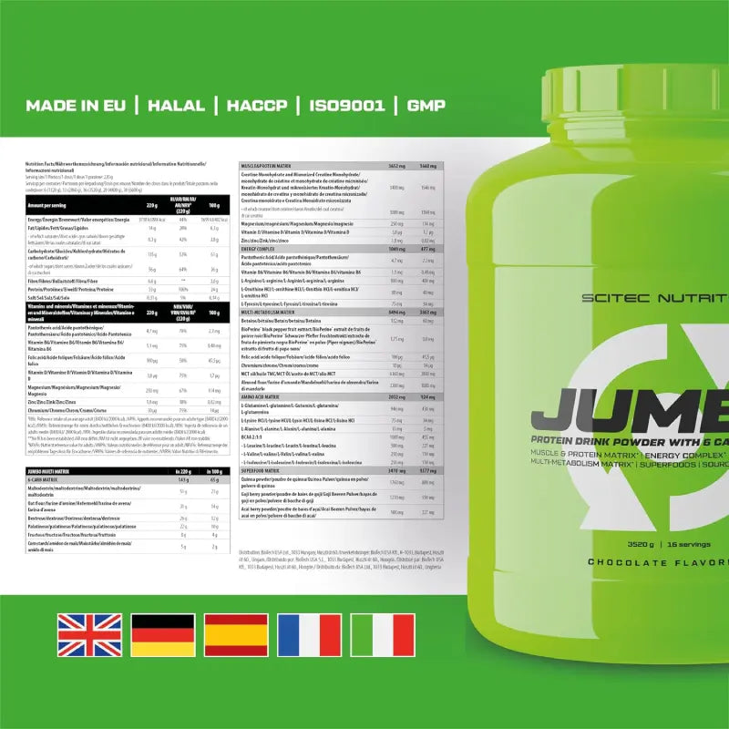 Scitec Nutrition Jumbo 3520g Scitec Nutrition