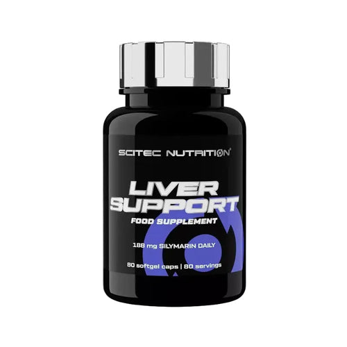 Scitec Nutrition Liver Support 80 Softgels Capsules 188mg Scitec Nutrition