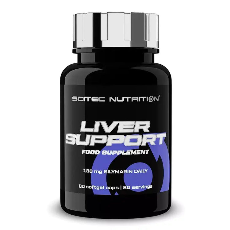 Scitec Nutrition Liver Support 80 Softgels Capsules 188mg Scitec Nutrition