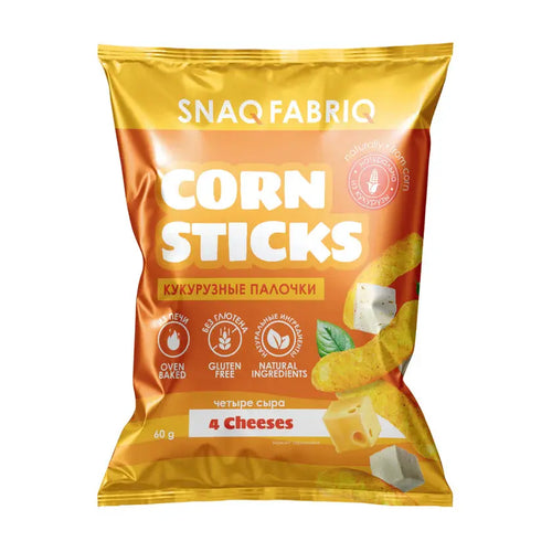 Snaq Fabriq Corn Stick Gluten Free Corn Sticks 14x60g Puzzle Supps