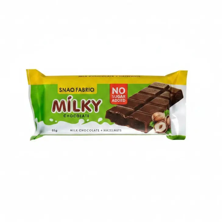 Snaq Fabriq Milky Chocolate (12x55g) 660g 12 pieces per Box Snaq Fabriq