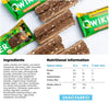 Snaq Fabriq Qwikler Chocolate Bar - Nutty Marzipan Bliss in 12-Pack (420g) Snaq Fabriq