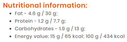 Snaq Fabriq milky Spread (No Sugar Added) 250g Snaq Fabriq