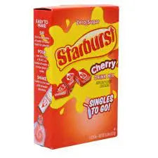 Starburst Singles To Go Drink Mix,  6 sticks Starburst