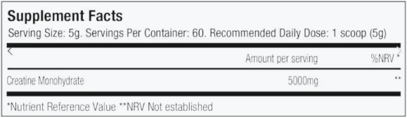 ستارلابCR3: تعزيز الأداء باستخدام أحادي هيدرات الكرياتين فائق النقاء (300 جرام)