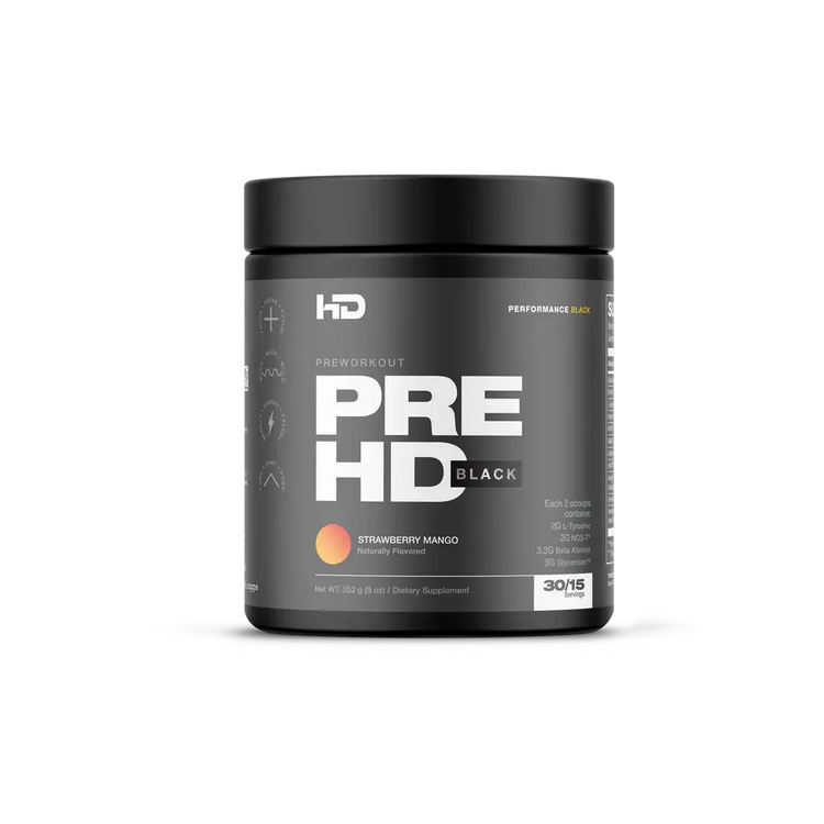 HD Muscle Pre workout Black 30 servings HD muscle