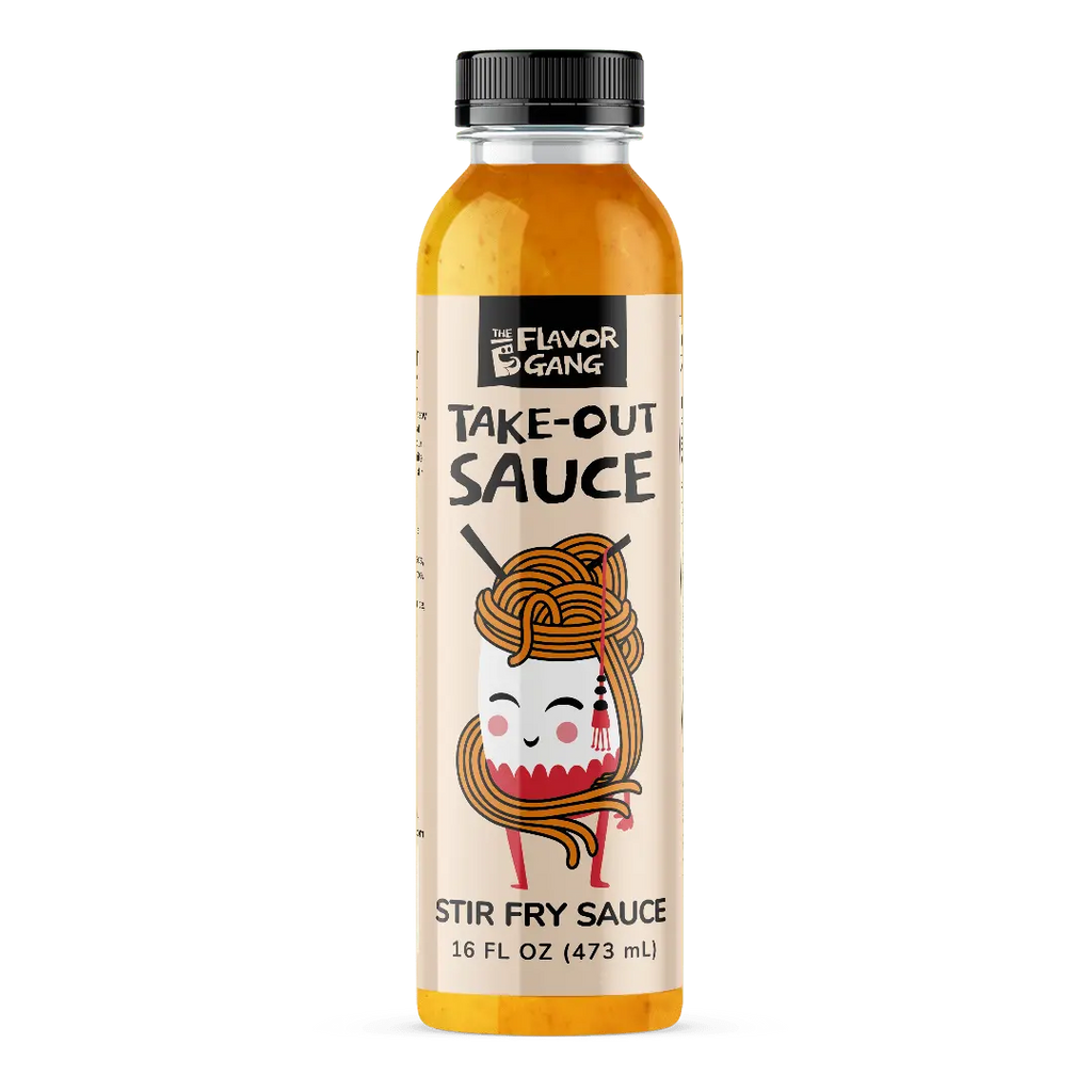 Delicious Take-Out Stir Fry Sauce – Authentic Flavors, Versatile, and Health-Conscious 473ml The Flavor Gang