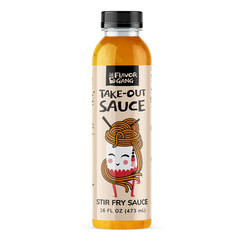 Delicious Take-Out Stir Fry Sauce – Authentic Flavors, Versatile, and Health-Conscious 473ml The Flavor Gang