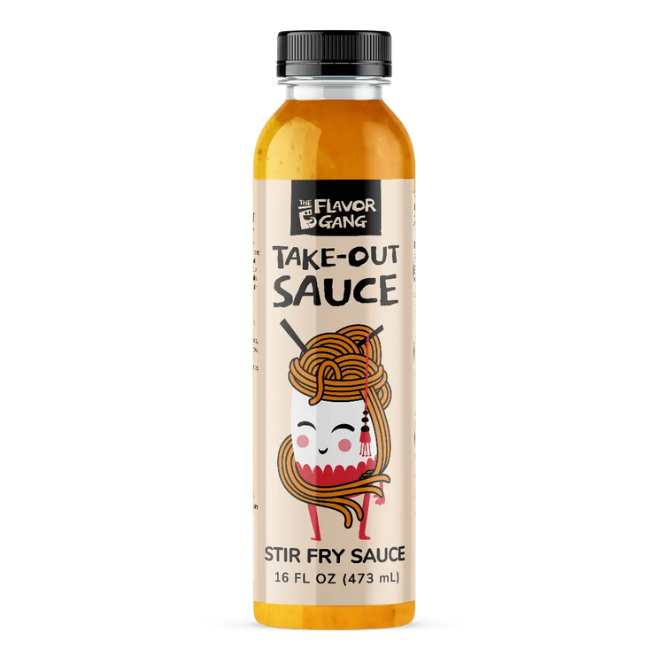 Delicious Take-Out Stir Fry Sauce – Authentic Flavors, Versatile, and Health-Conscious 473ml The Flavor Gang