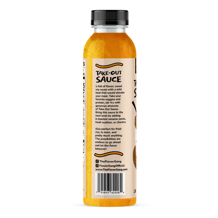 Delicious Take-Out Stir Fry Sauce – Authentic Flavors, Versatile, and Health-Conscious 473ml The Flavor Gang