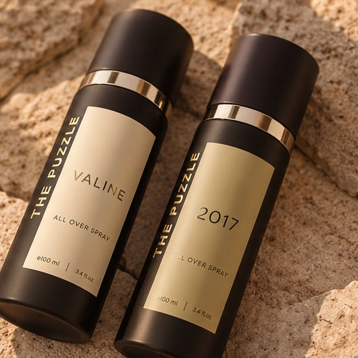 The Puzzle all over fragrance Spray | Crafted in The UAE | Long-Lasting | 100ml/3.4fl.oz. Puzzle Supps