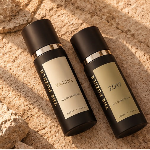 The Puzzle all over fragrance Spray | Crafted in The UAE | Long-Lasting | 100ml/3.4fl.oz. Puzzle Supps