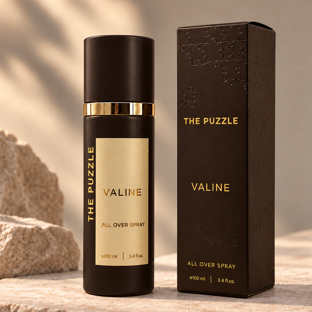 The Puzzle all over fragrance Spray | Crafted in The UAE | Long-Lasting | 100ml/3.4fl.oz. Puzzle Supps