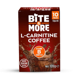 Bite & More L-Carnitine COFFEE 10 Packs (10x12g) 120g.